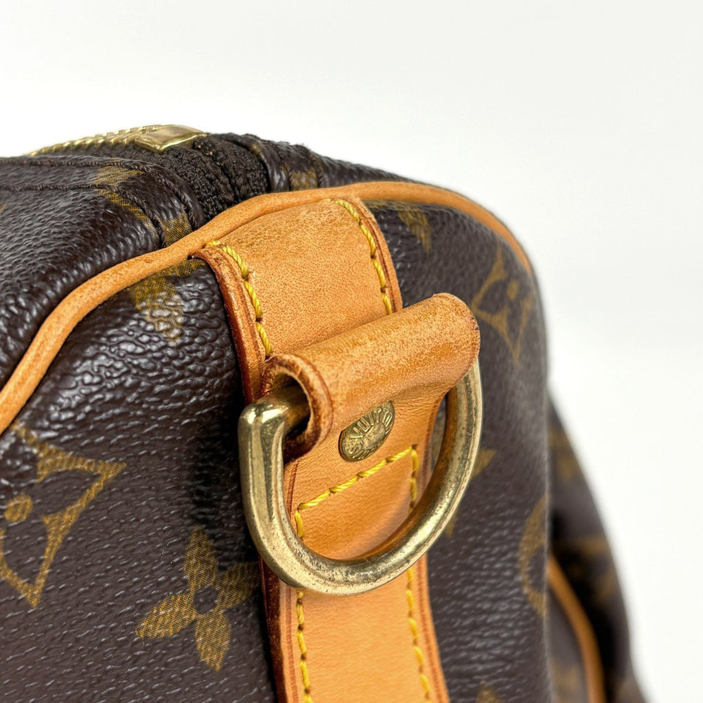 Louis Vuitton Keepall Bandouliere 55 Boston Bag 2-Way Monogram Brown — view 5