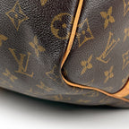 Louis Vuitton Keepall Bandouliere 55 Boston Bag 2-Way Monogram Brown — view 3