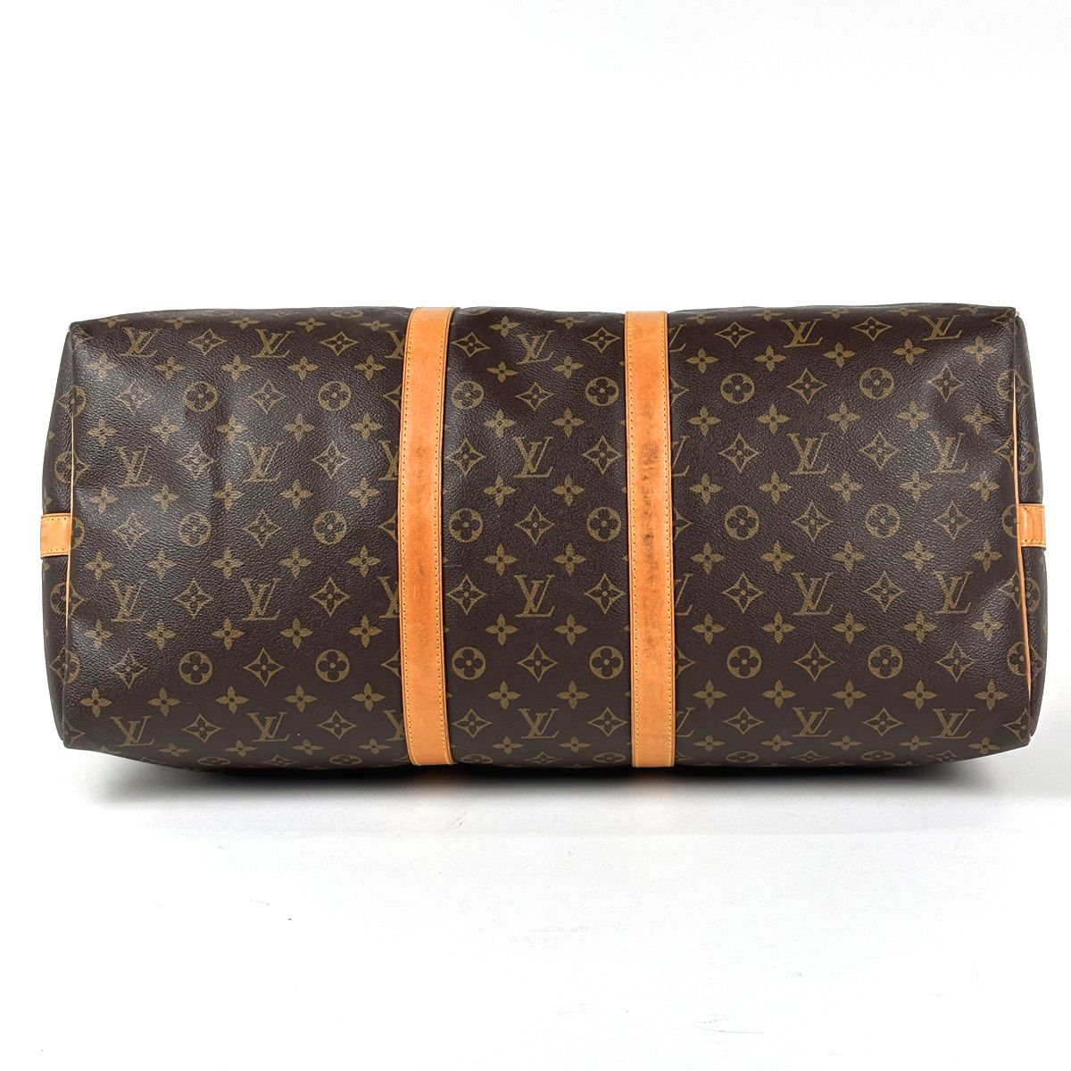 Louis Vuitton Keepall Bandouliere 55 Boston Bag 2-Way Monogram Brown — view 2