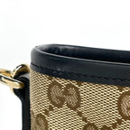 Gucci Shoulder Bag GG Pattern Sherry Line Web Canvas Brown — view 5