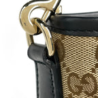 Gucci Shoulder Bag GG Pattern Sherry Line Web Canvas Brown — view 6