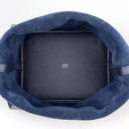 Hermes Picotin Lock MM Mini Bag Taurillon Clemence Bleu Nuit — view 8