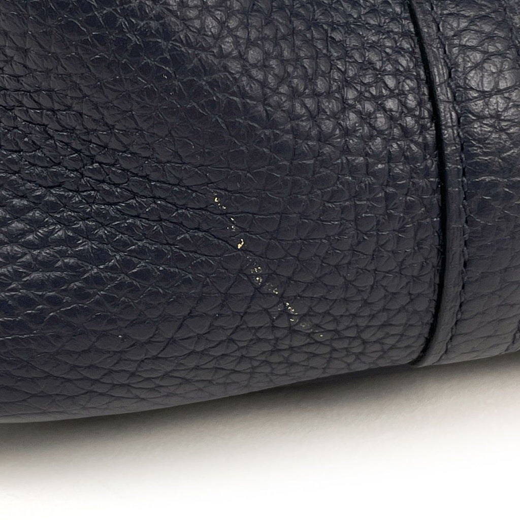 Hermes Picotin Lock MM Mini Bag Taurillon Clemence Bleu Nuit — view 4