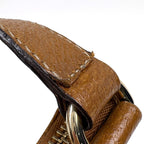 Gucci Shoulder Bag GG Pattern Studs Canvas Beige Brown — view 8