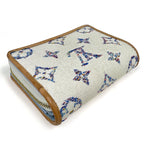 Louis Vuitton Portefeuille Lou Bifold Wallet Monogram Jacquard Beige — view 2