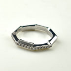 Gucci Link to Love Ring Pave Diamond — view 3