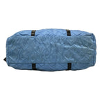 Prada Shoulder Bag Light Blue Black Quilted Leather — view 5