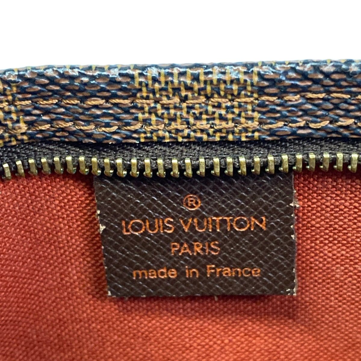 Louis Vuitton Handbag Damier Trousse Makeup Ebene — view 8