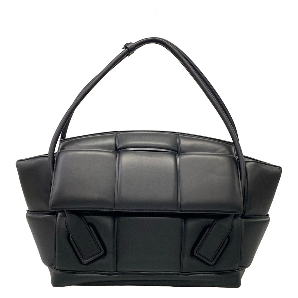 Bottega Veneta Shoulder Bag Large the Arco Padded Black Leather