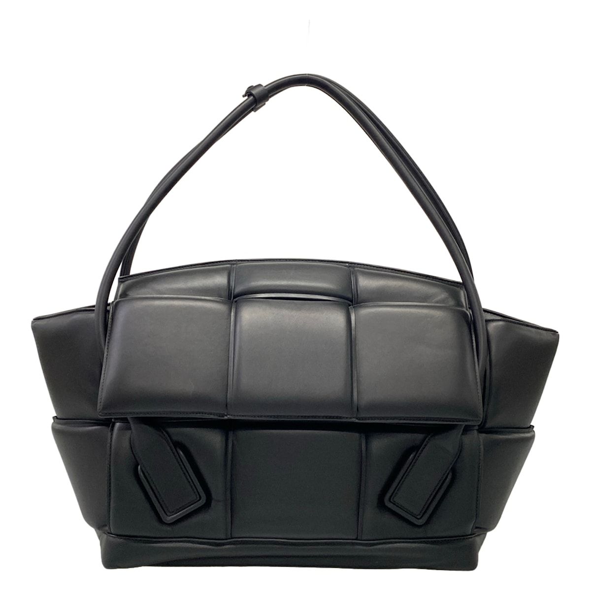 Bottega Veneta Shoulder Bag Large the Arco Padded Black Leather