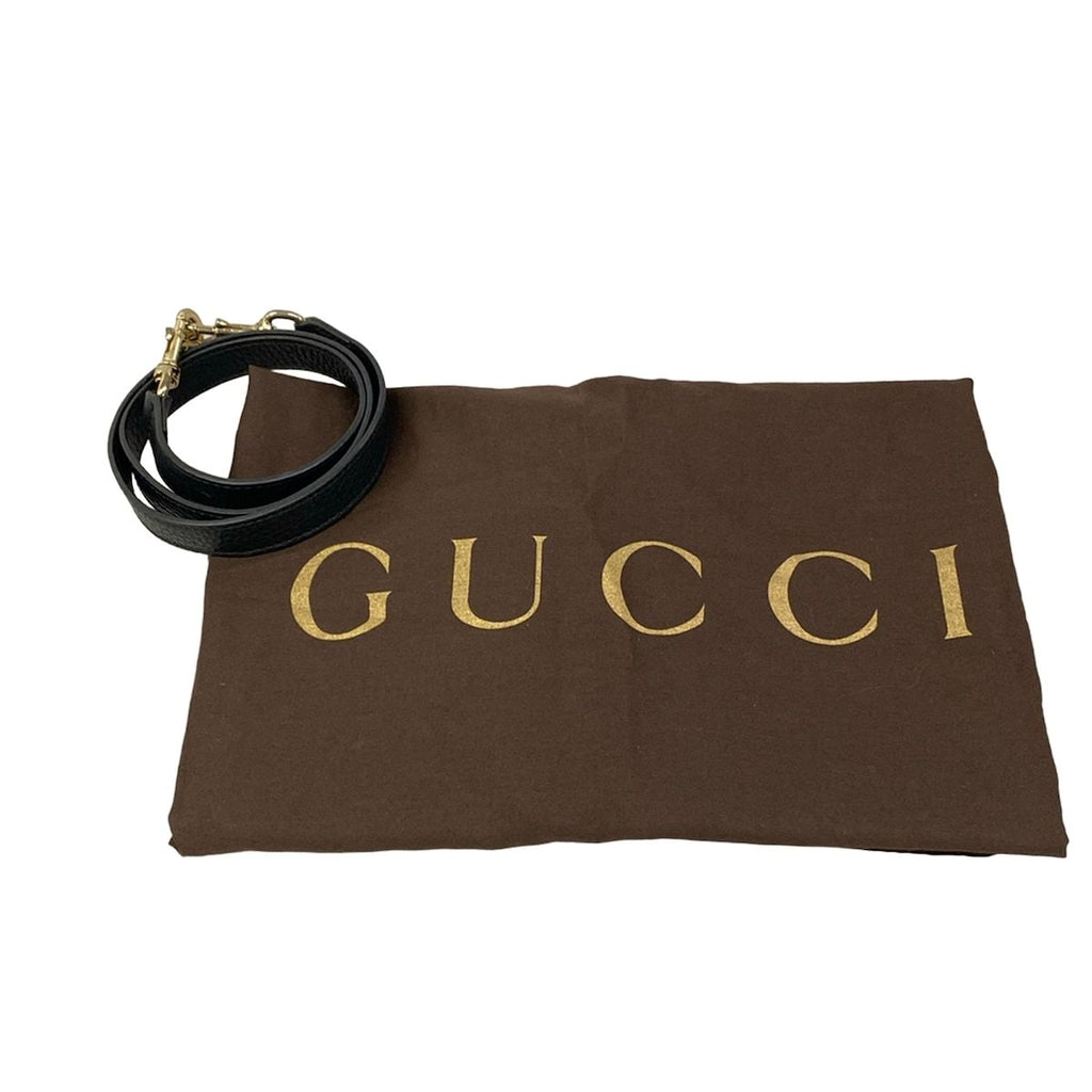 Gucci Handbag Black Leather — view 8