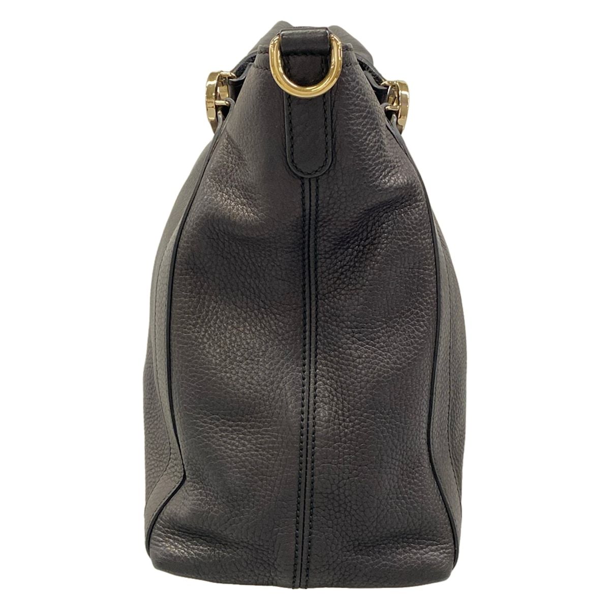 Gucci Handbag Black Leather — view 4
