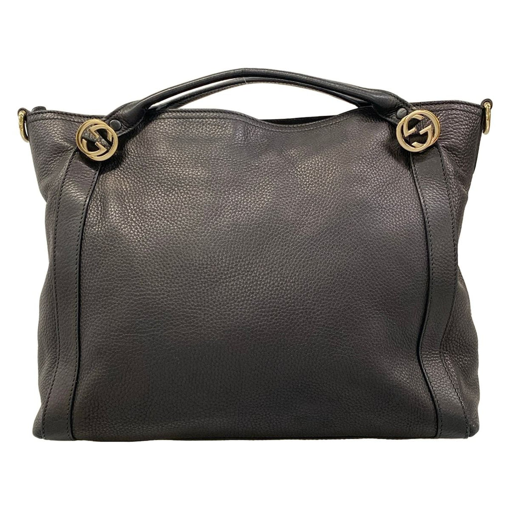 Gucci Handbag Black Leather — view 3