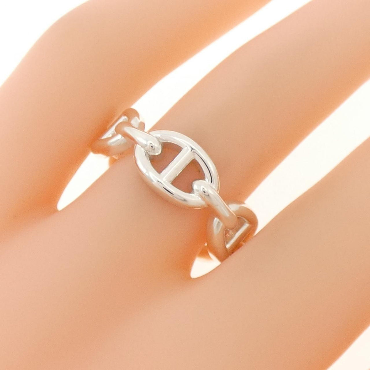 Hermes Chaine D'ancre Enchainee Ring — view 4