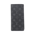Louis Vuitton Monogram Eclipse Portefeuille Brazza Wallet
