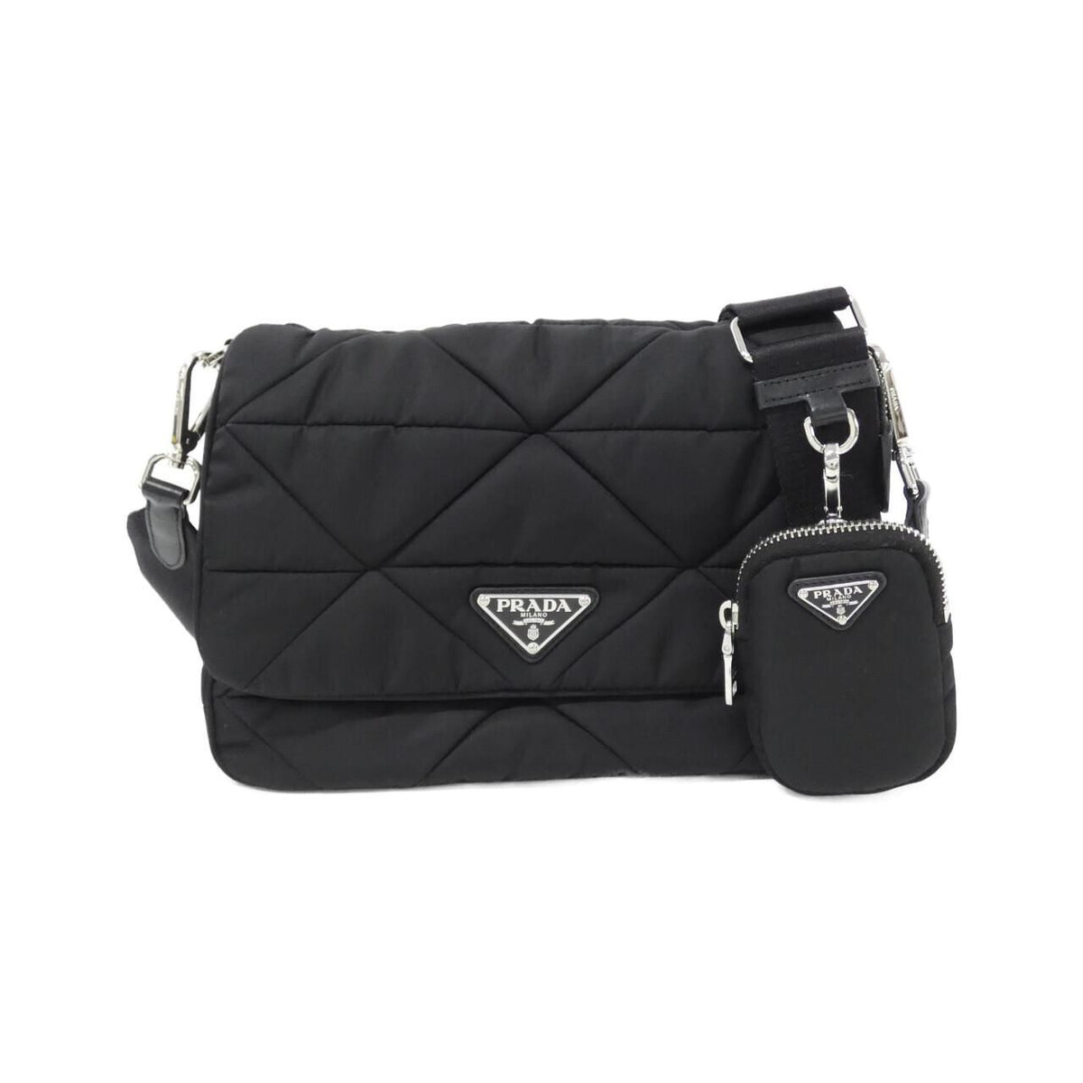 Prada Shoulder Bag Silver