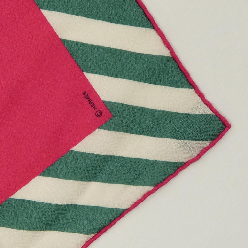Hermes Shawl Scarf Pink — view 2