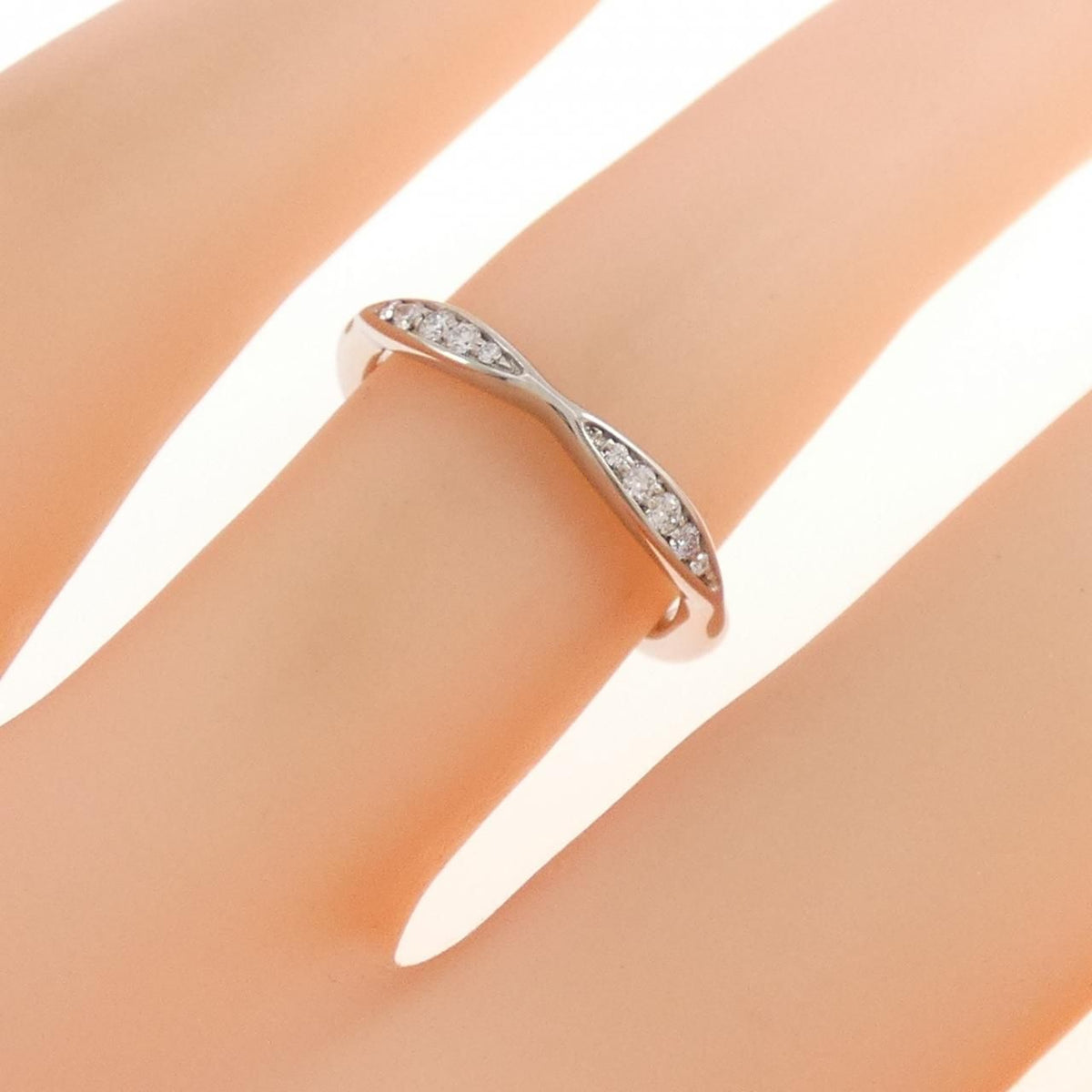 Chanel Camellia Half Eternity Ring — view 5
