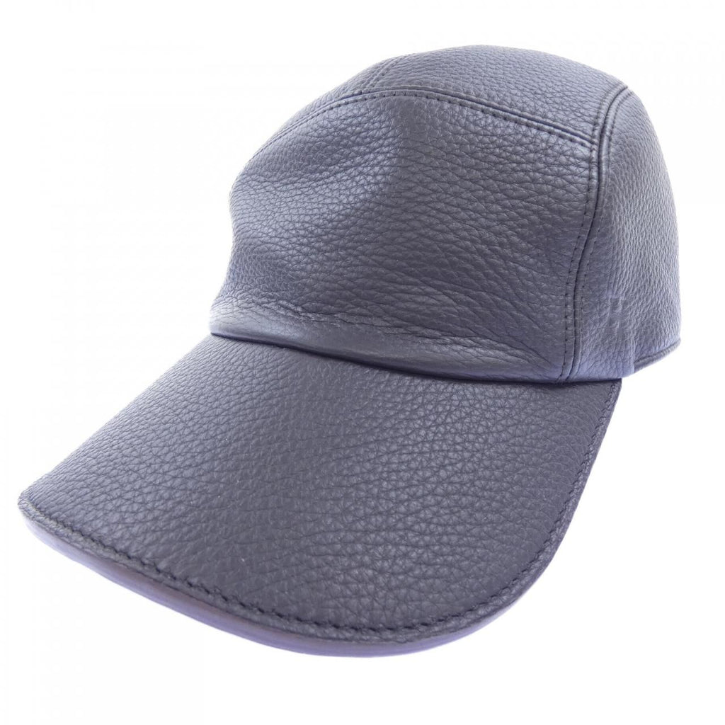 Hermes Cap Hat Brown