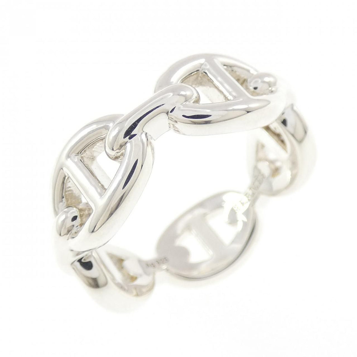 Hermes Chaine D'ancre Enchainee Ring