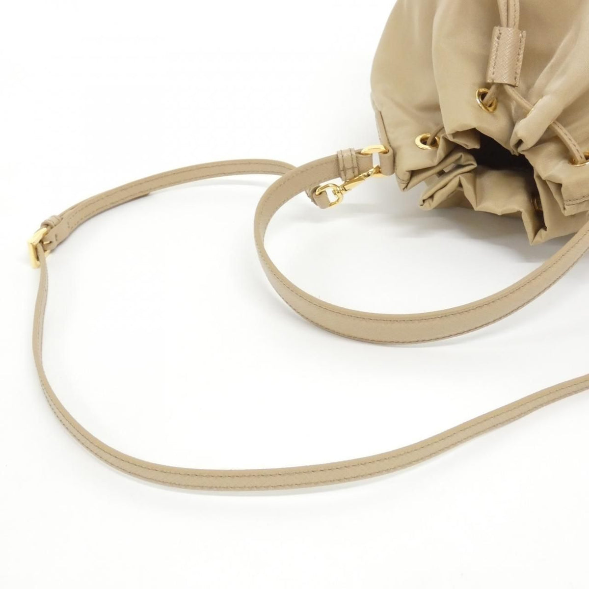 Prada Bag Handbag Gold — view 5