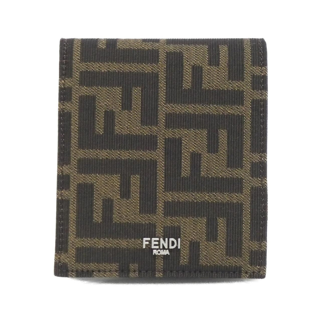 Fendi Billfold Wallet Brown