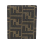 Fendi Billfold Wallet Brown — view 2