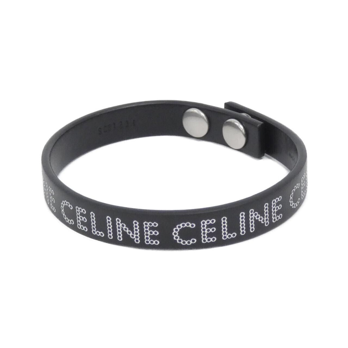 Celine Studded Bracelet Silver