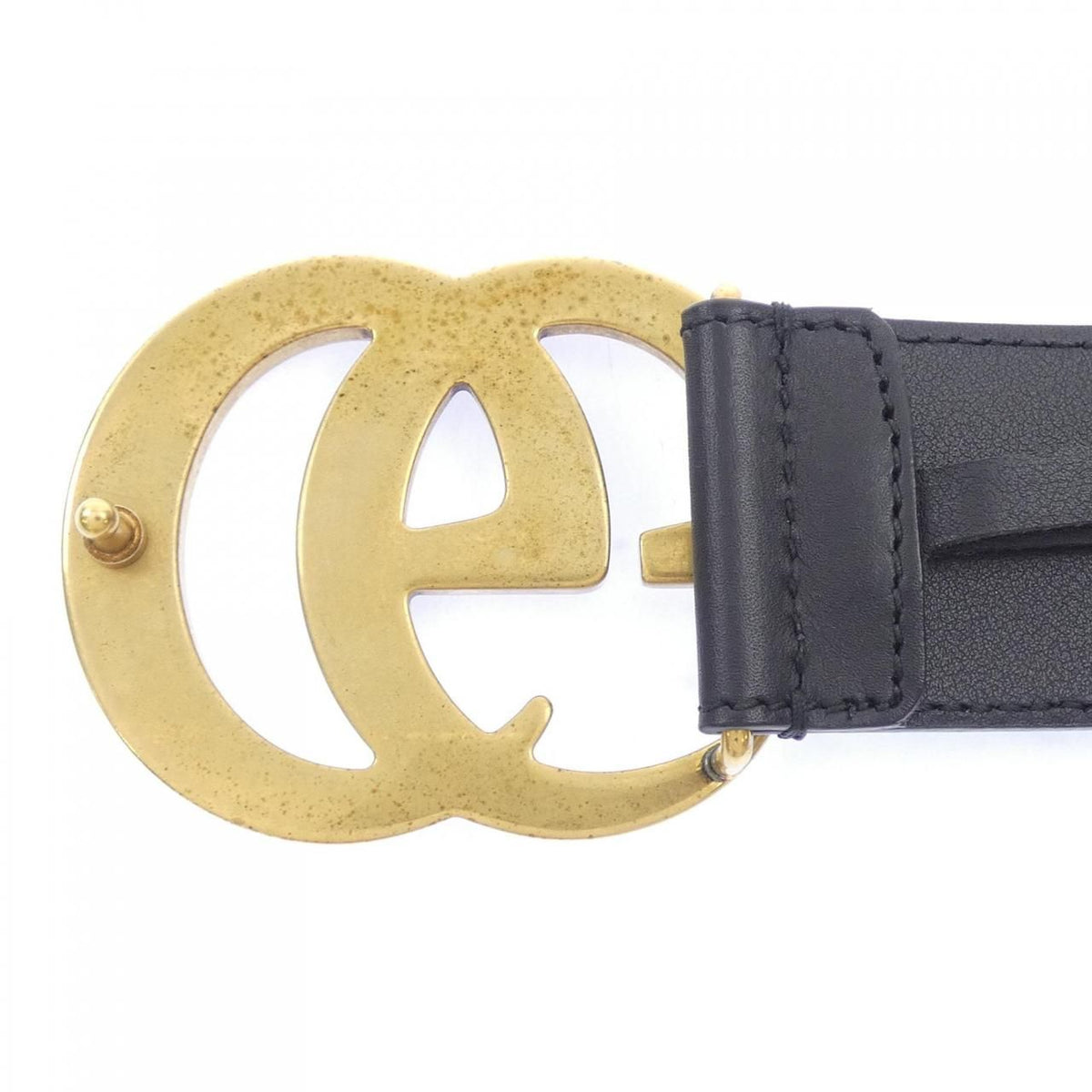 Gucci Double G Wide Belt GG Marmont — view 3