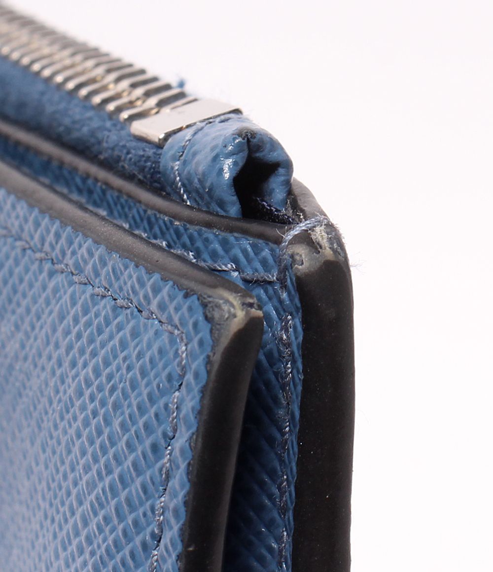 Prada Bifold Wallet Blue — view 7