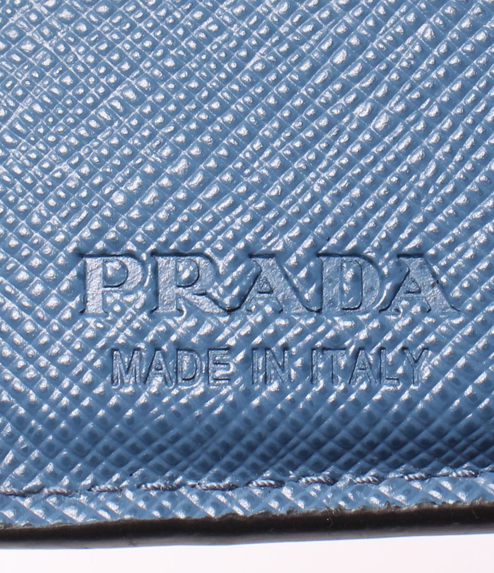 Prada Bifold Wallet Blue — view 5