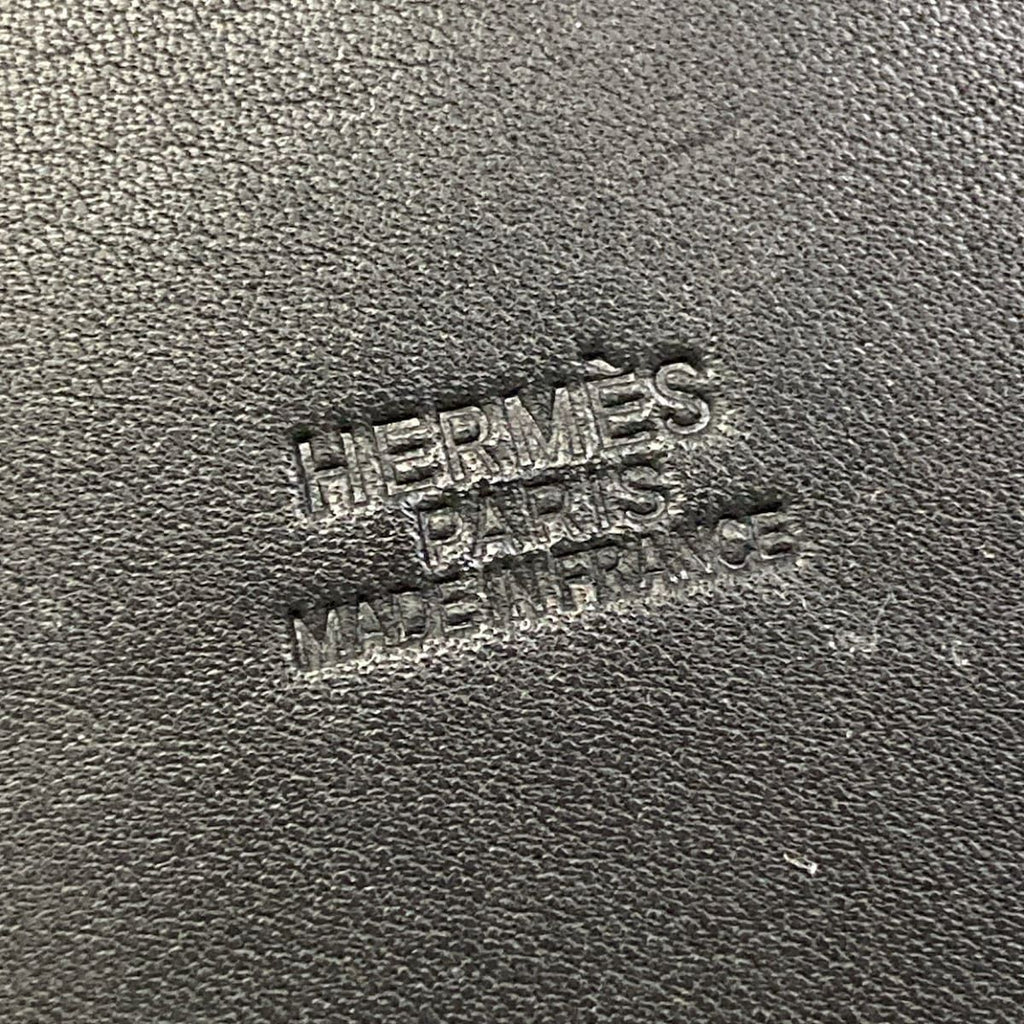 Hermes Shoulder Bag Market GM Black Silver — view 8
