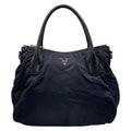 Prada Handbag Navy Dark Leather