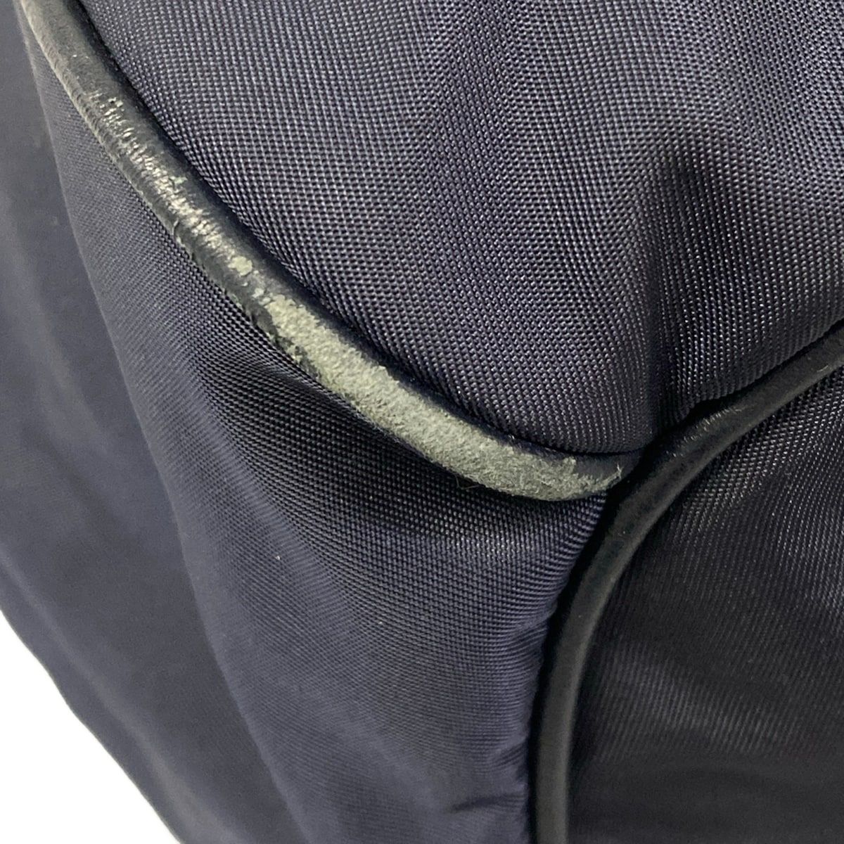 Prada Handbag Navy Dark Leather — view 6
