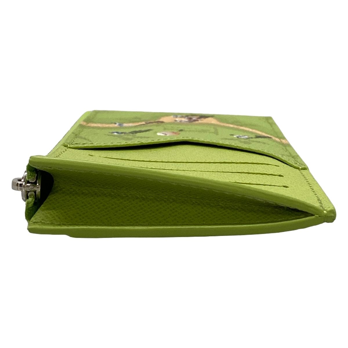 Louis Vuitton Coin Card Holder Baseball Green Stadium — view 8