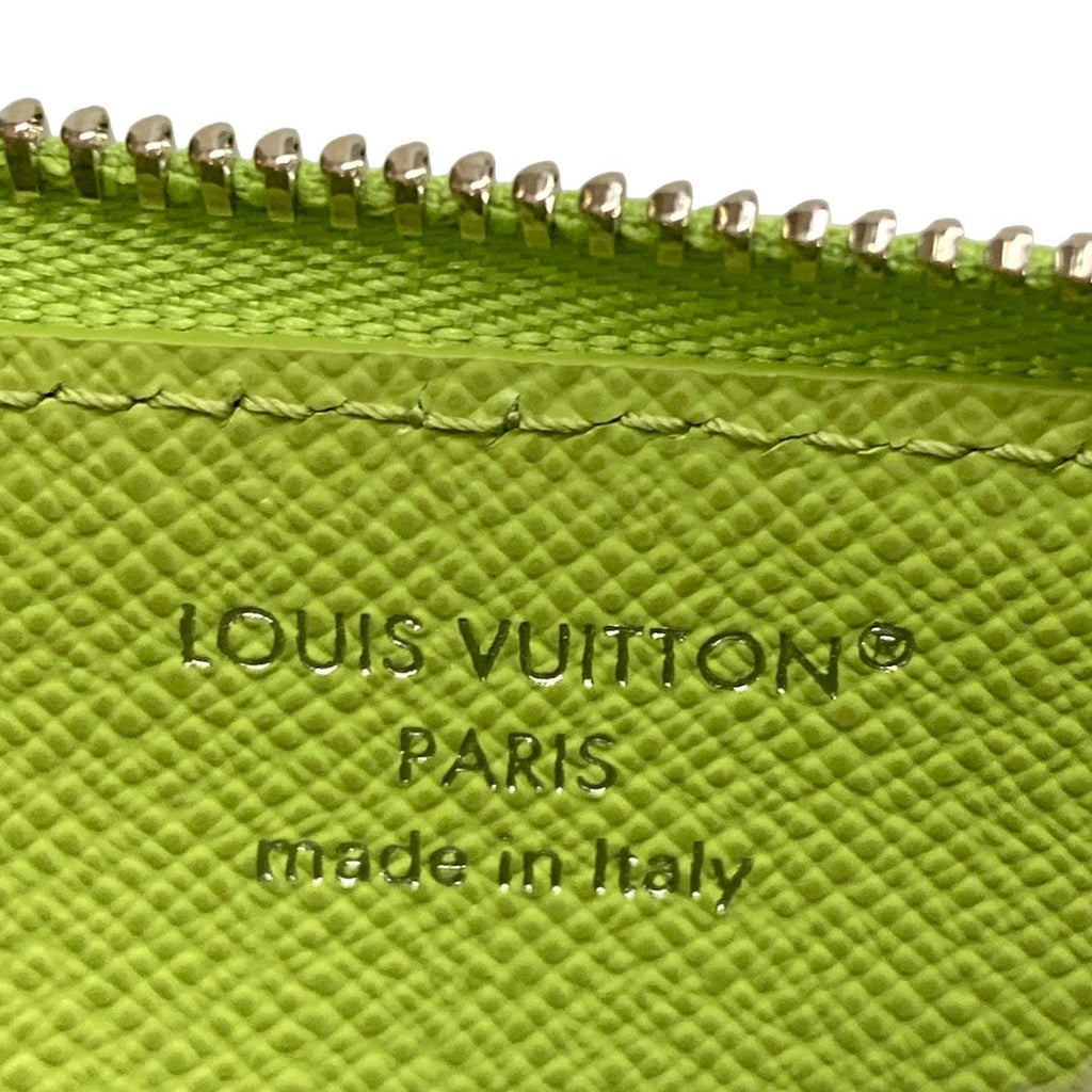 Louis Vuitton Coin Card Holder Baseball Green Stadium — view 4