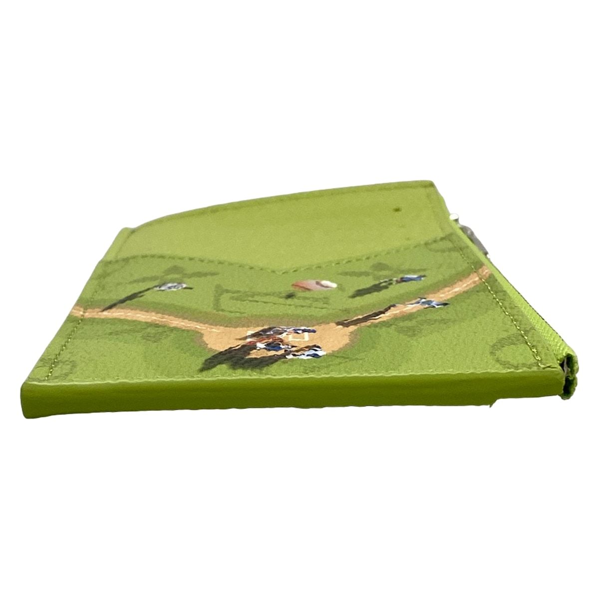 Louis Vuitton Coin Card Holder Baseball Green Stadium — view 7