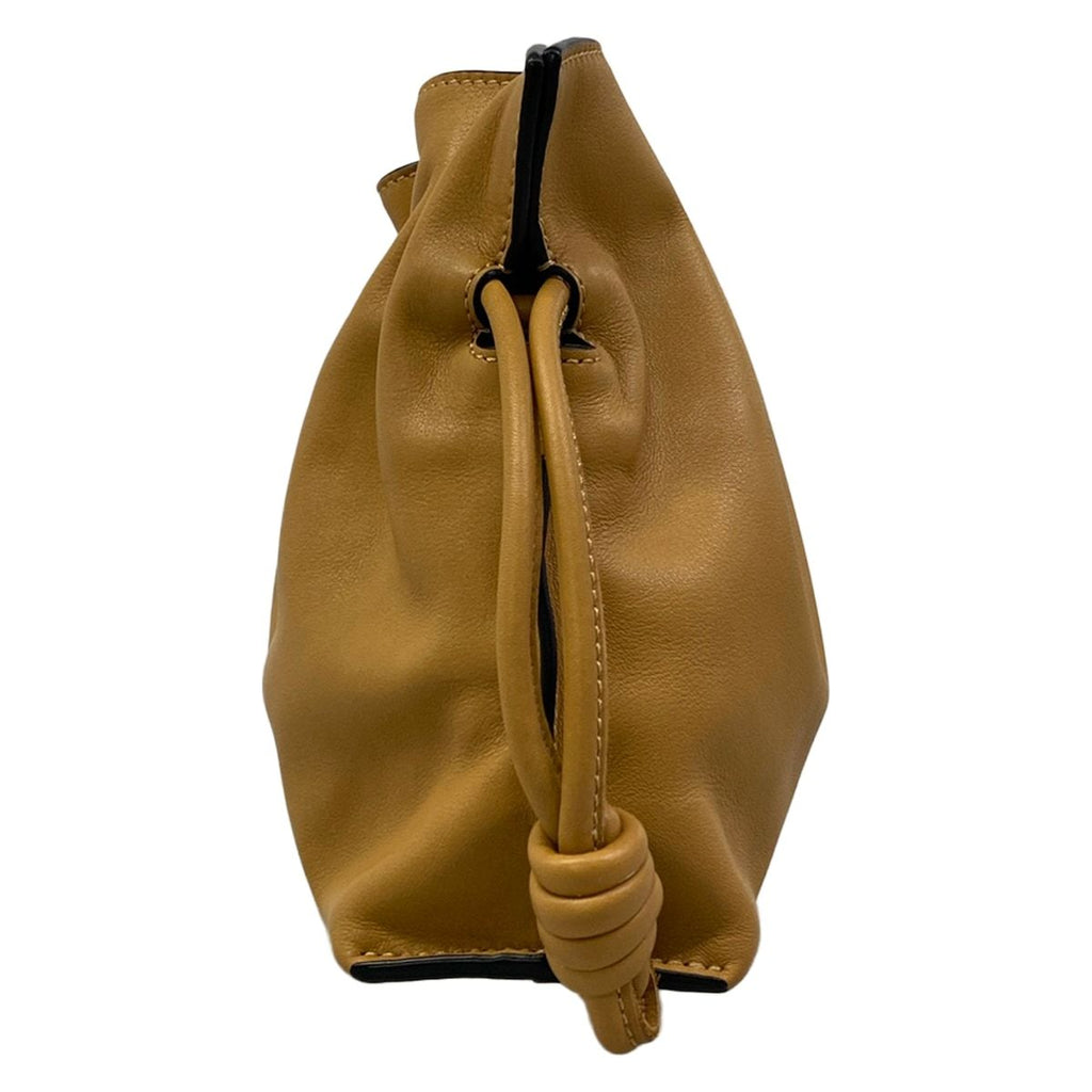Loewe Clutch Flamenco Mini Light Brown Leather — view 2