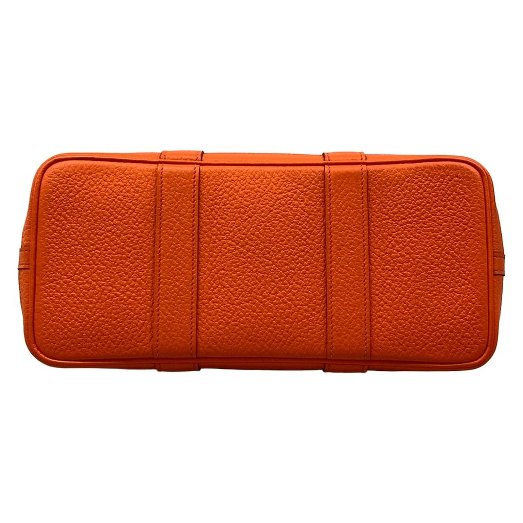 Hermes Handbag Garden Party TPM Orange Leather — view 5