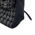 Chanel Backpack CC Logo Chain Tweed Black — view 7