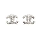Chanel Earrings CC Logo Rhinestone — view 3