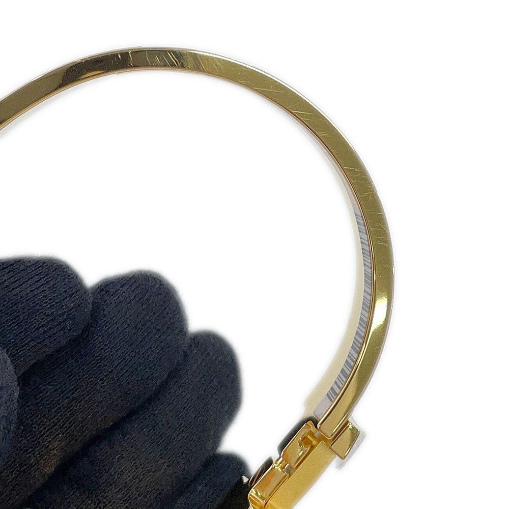 Hermes Bracelet Clic HH Black Gold Bangle — view 6