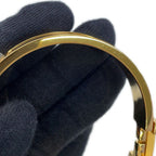 Hermes Bracelet Clic HH Black Gold Bangle — view 8