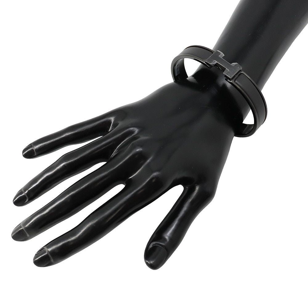 Hermes Bracelet Clic HH Black Bangle — view 4