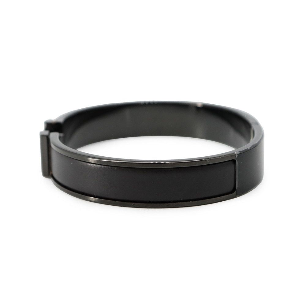Hermes Bracelet Clic HH Black Bangle — view 2