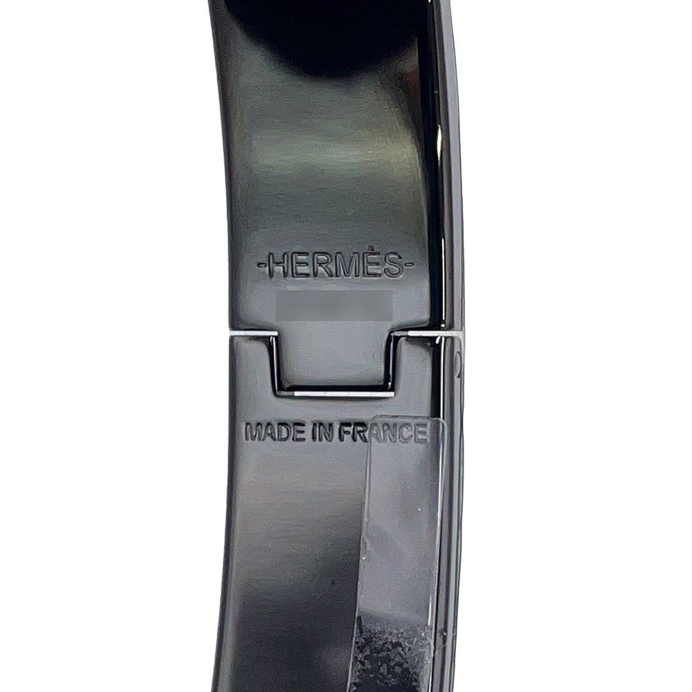 Hermes Bracelet Clic HH Black Bangle — view 8