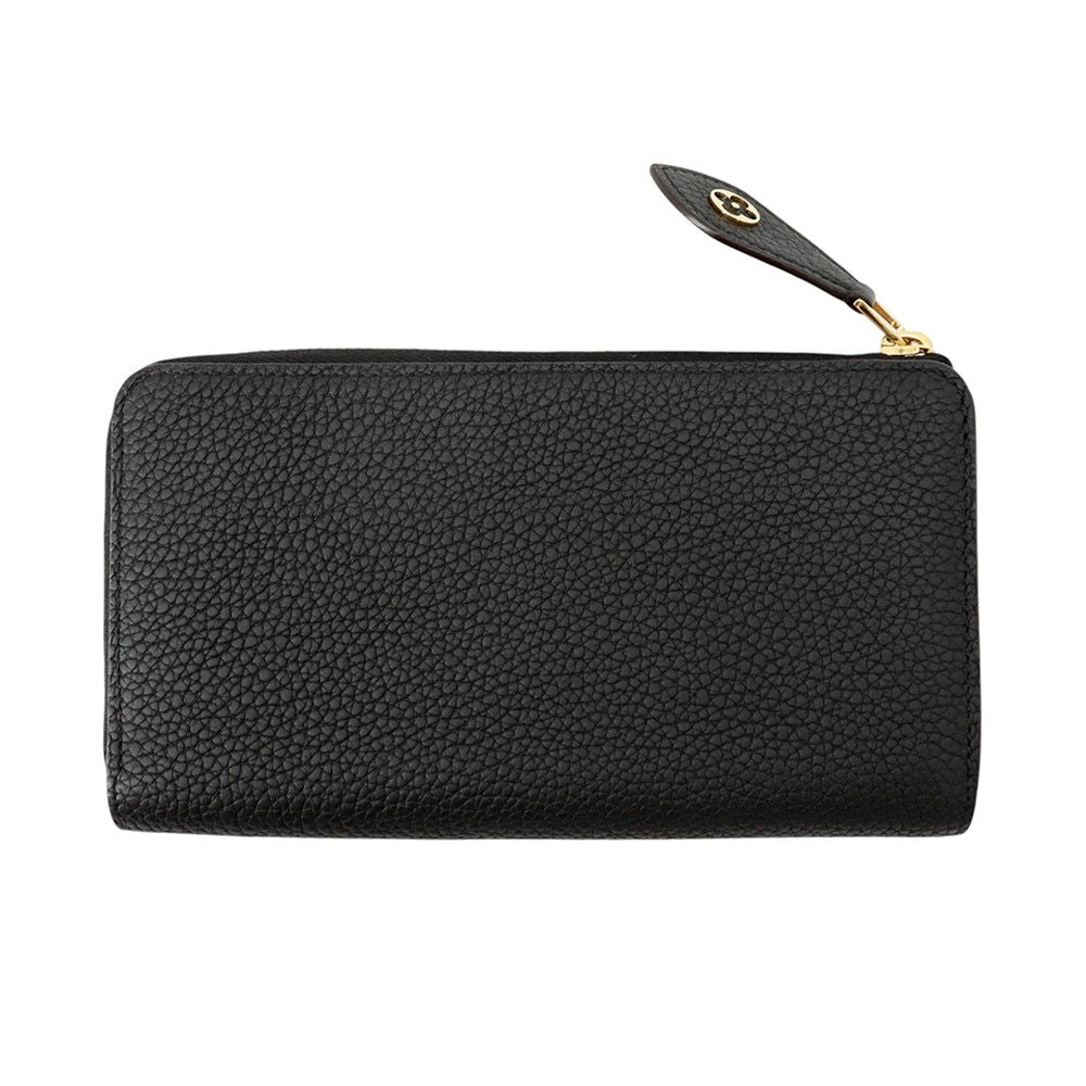Louis Vuitton Wallet Portefeuille Comet Taurillon Leather Black — view 3