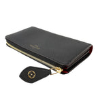 Louis Vuitton Wallet Portefeuille Comet Taurillon Leather Black — view 2