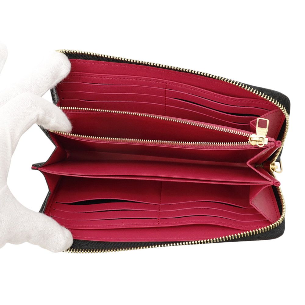 Louis Vuitton Wallet Portefeuille Comet Taurillon Leather Black — view 4