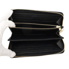 Louis Vuitton Wallet Monogram Empreinte Zippy Black — view 4